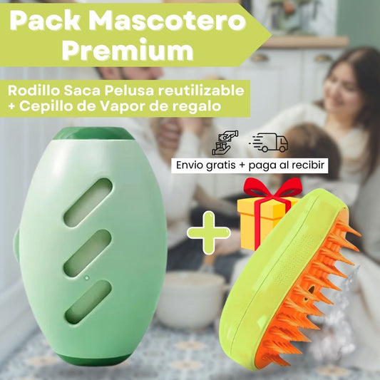 Pack Mascotero Premium: Rodillo Saca Pelusa + Regalo 🎁