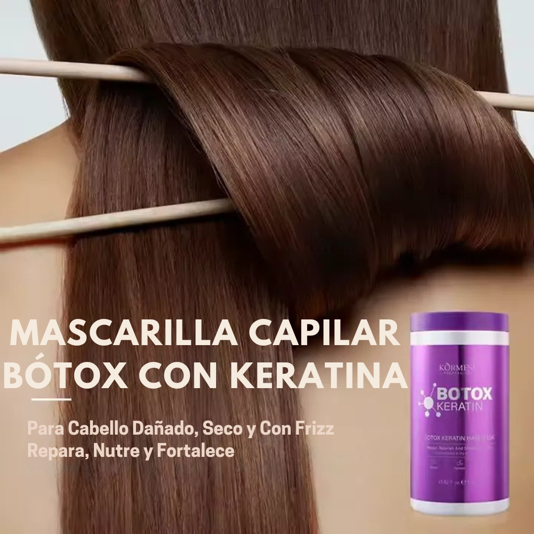 Kormesic Botox Keratin®️: Alisado profesional + brillo intenso en una sola aplicación
