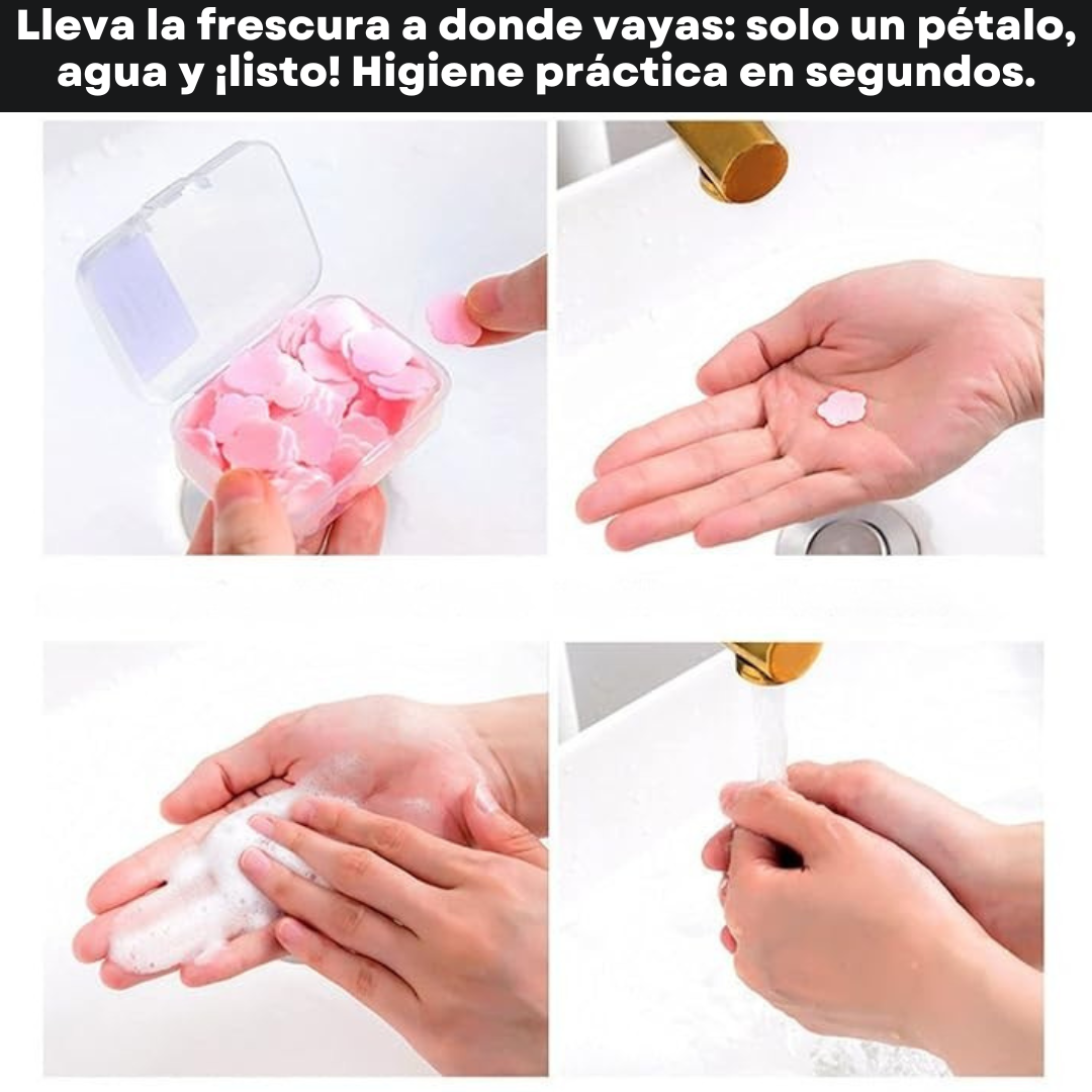 ¡¡PROMO 6X4!!-PetalSoap: Higiene y Frescura al Alcance de tu Mano