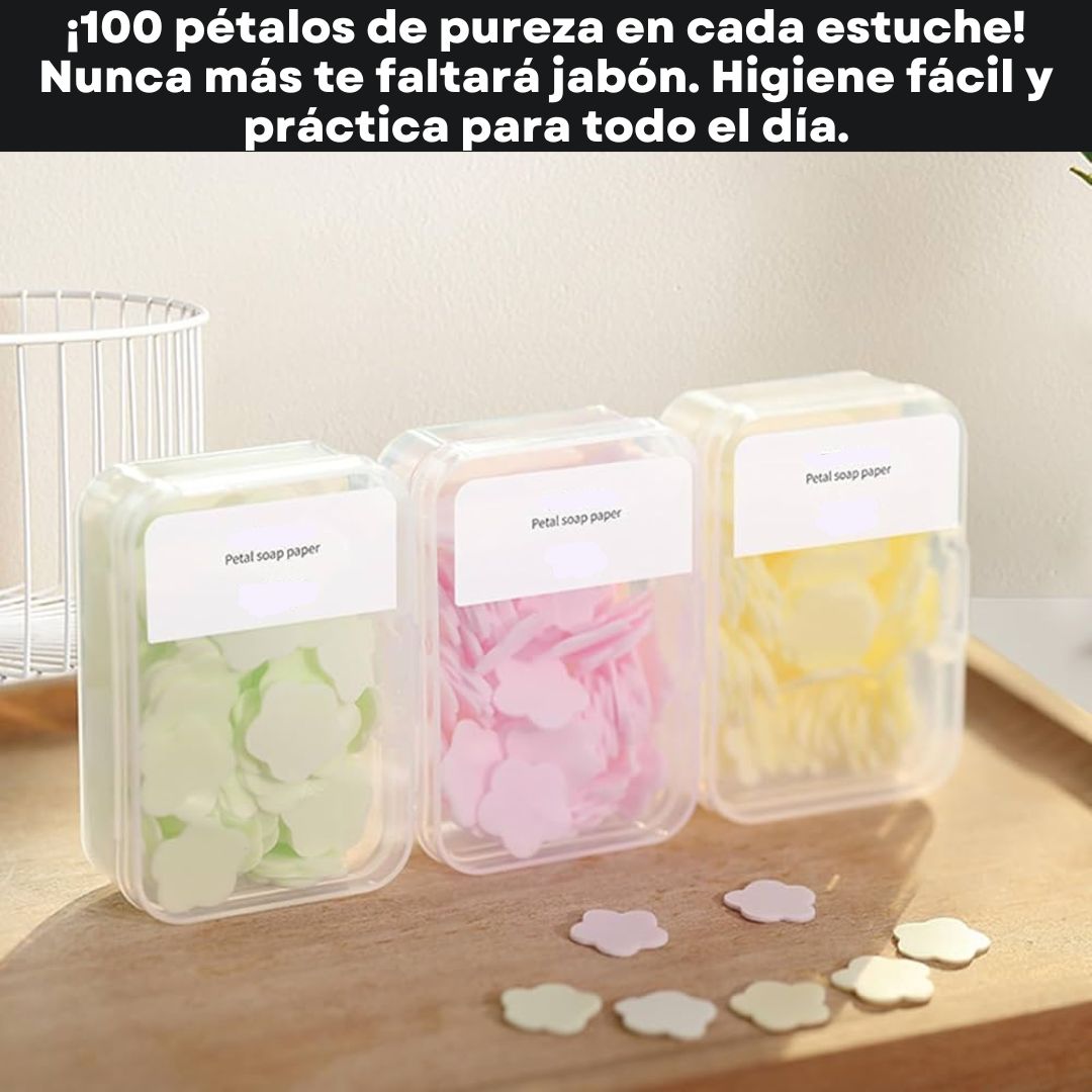 ¡¡PROMO 6X4!!-PetalSoap: Higiene y Frescura al Alcance de tu Mano
