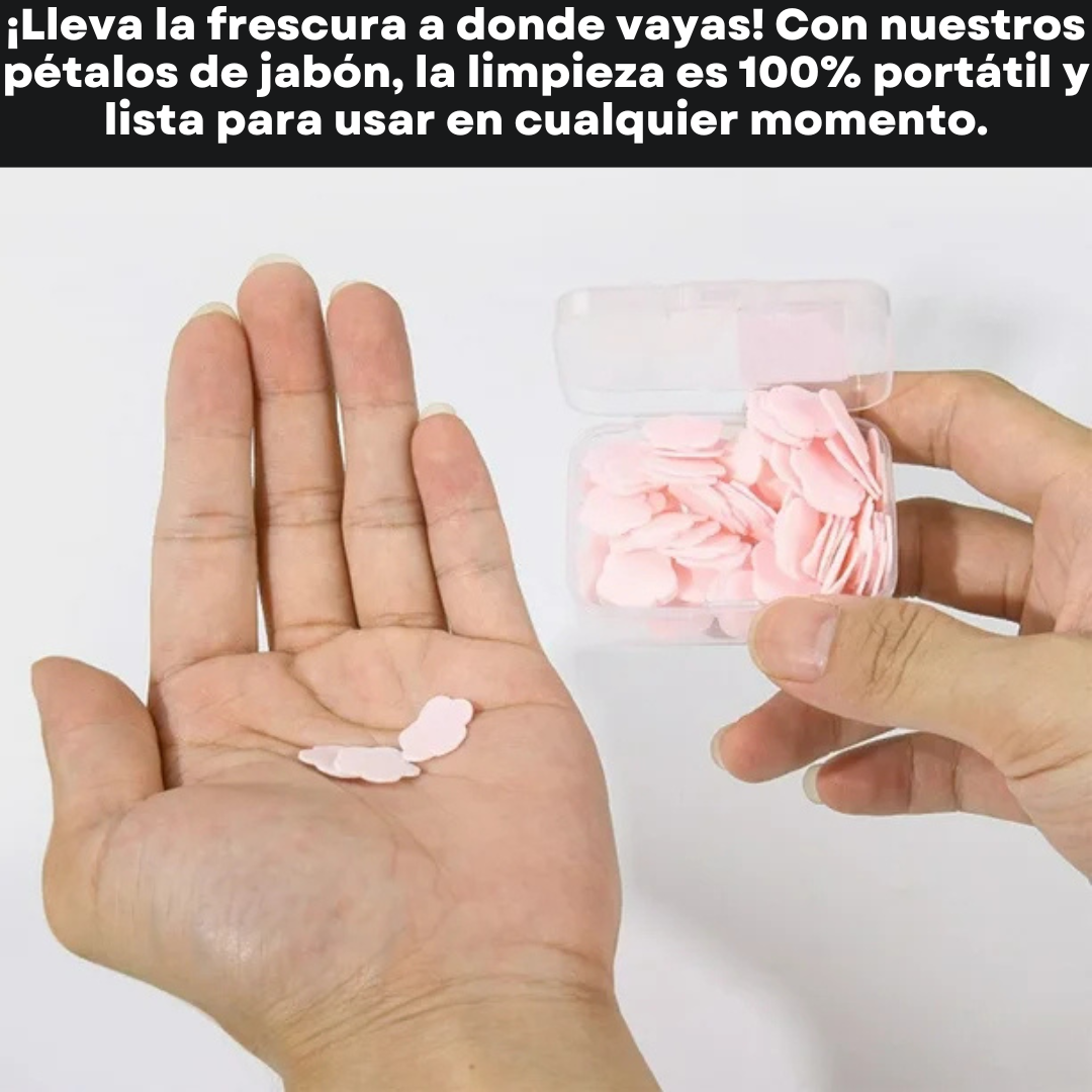 ¡¡PROMO 6X4!!-PetalSoap: Higiene y Frescura al Alcance de tu Mano