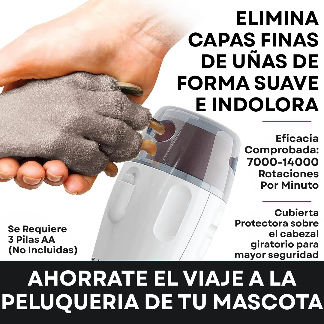 ¡PawPerfect®️! Limador de Uñas para Mascotas + ¡¡REGALO🎁!!