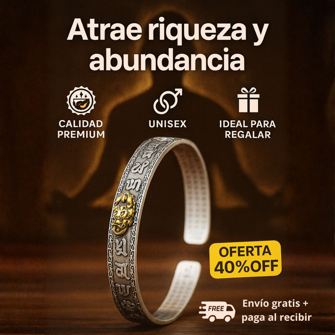 40% OFF PULSERA PIXIU ⚡️ATRAE RIQUEZA Y ABUNDANCIA A TU VIDA