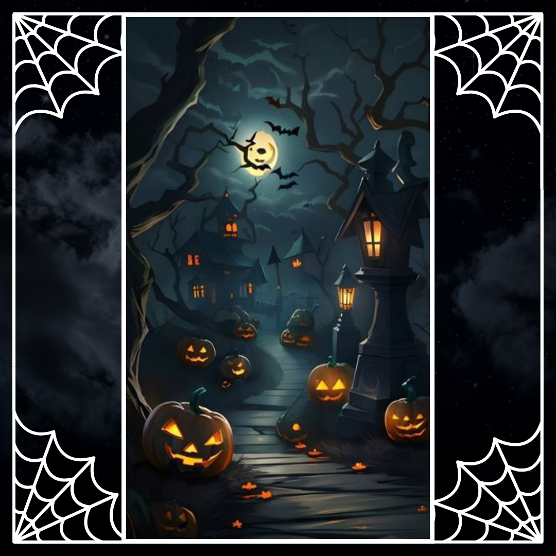 Funda Mágica de Halloween Para Puertas - Transformación Instantánea y Aterradora