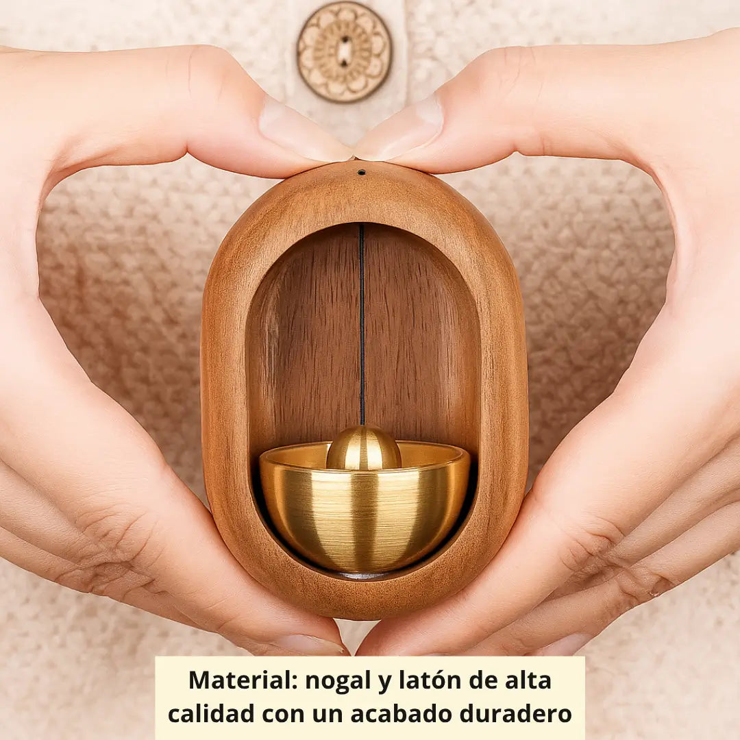 Campana Armonía®️: Suena, Decora y Atrae Energía Positiva