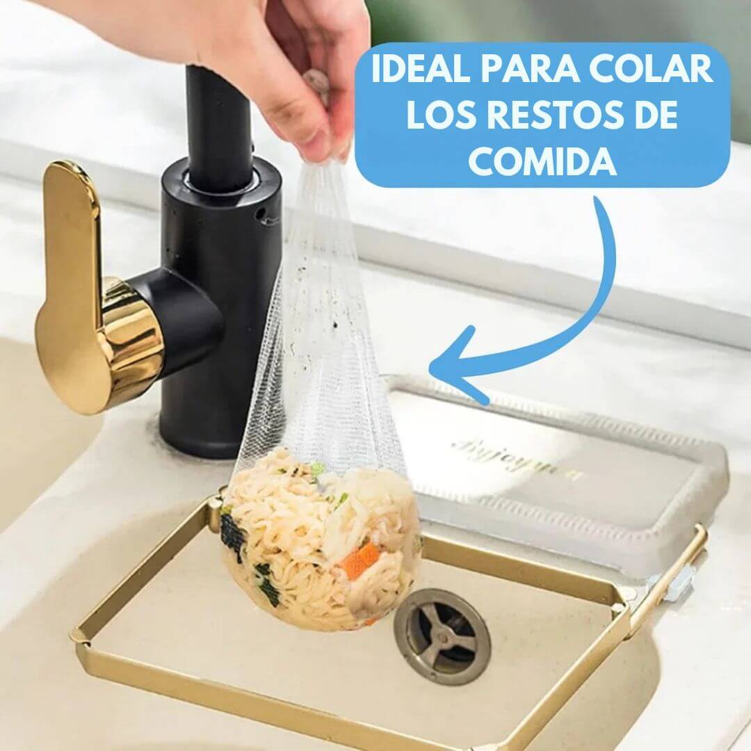 DrainClean Pro®️: Filtro Inteligente para Fregadero 2 en 1