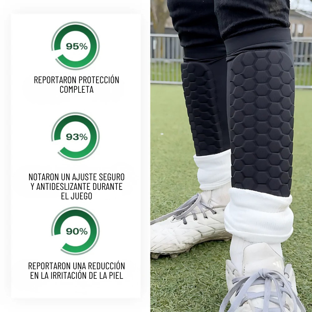 ImpactGuard® Protección Avanzada para tus Piernas en Cada Jugada