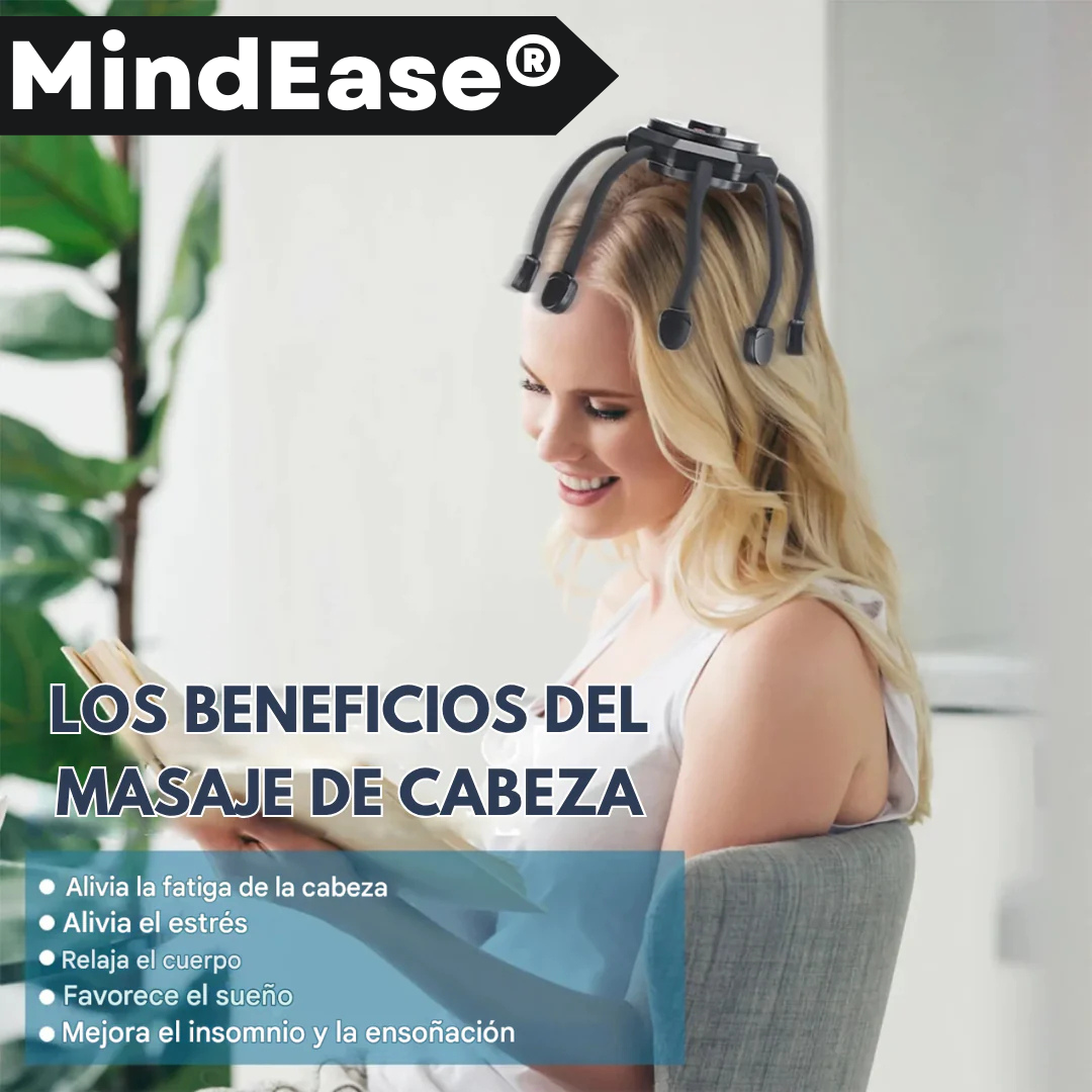 🧠 Alivio inmediato para tu cabeza y cuello con MindEase® Adios migrañas!