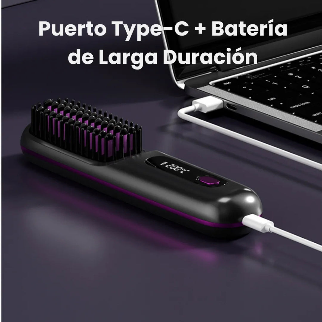 Cepillo Alisador SilkWave®️ — Brillante y sin frizz en minutos