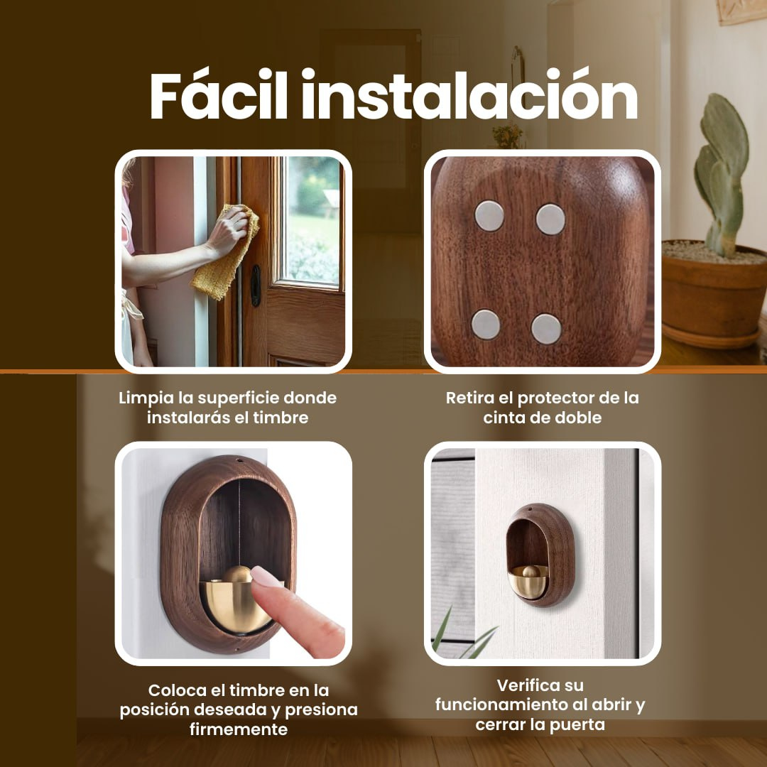 Campana Armonía®️: Suena, Decora y Atrae Energía Positiva