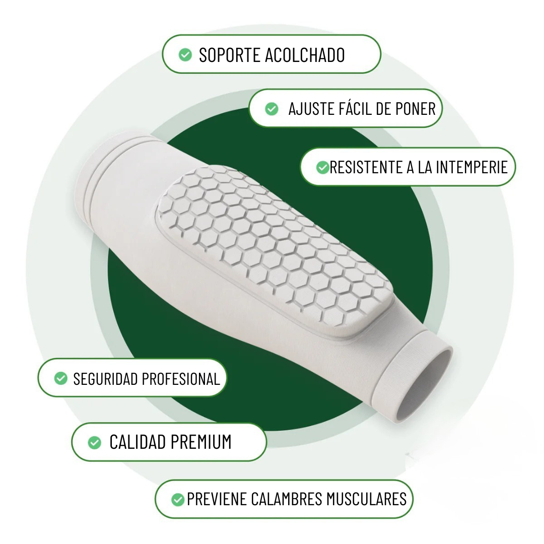 ImpactGuard® Protección Avanzada para tus Piernas en Cada Jugada