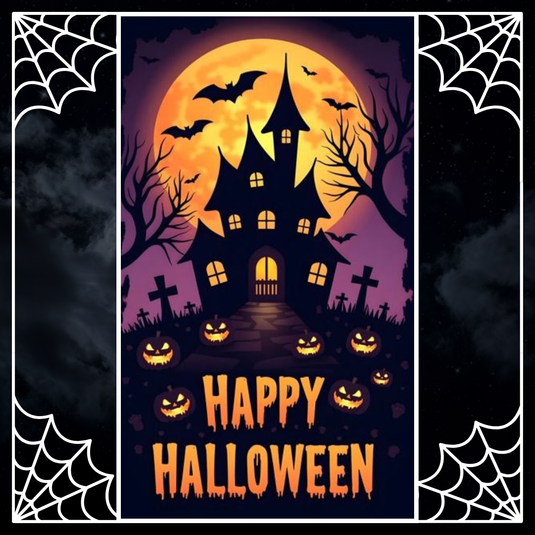 Funda Mágica de Halloween Para Puertas - Transformación Instantánea y Aterradora