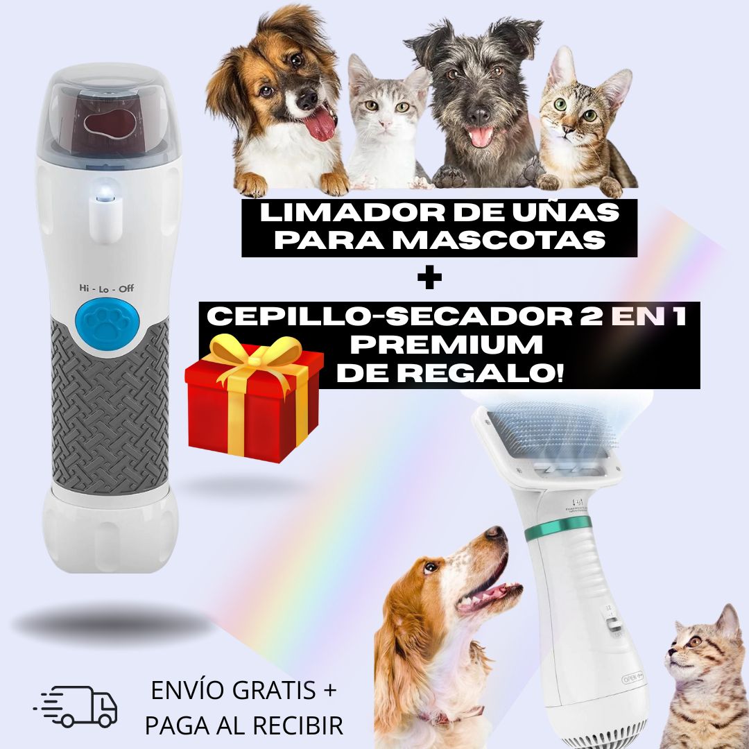¡PawPerfect®️! Limador de Uñas para Mascotas + ¡¡REGALO🎁!!