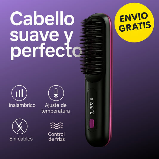 Cepillo Alisador SilkWave®️ — Brillante y sin frizz en minutos