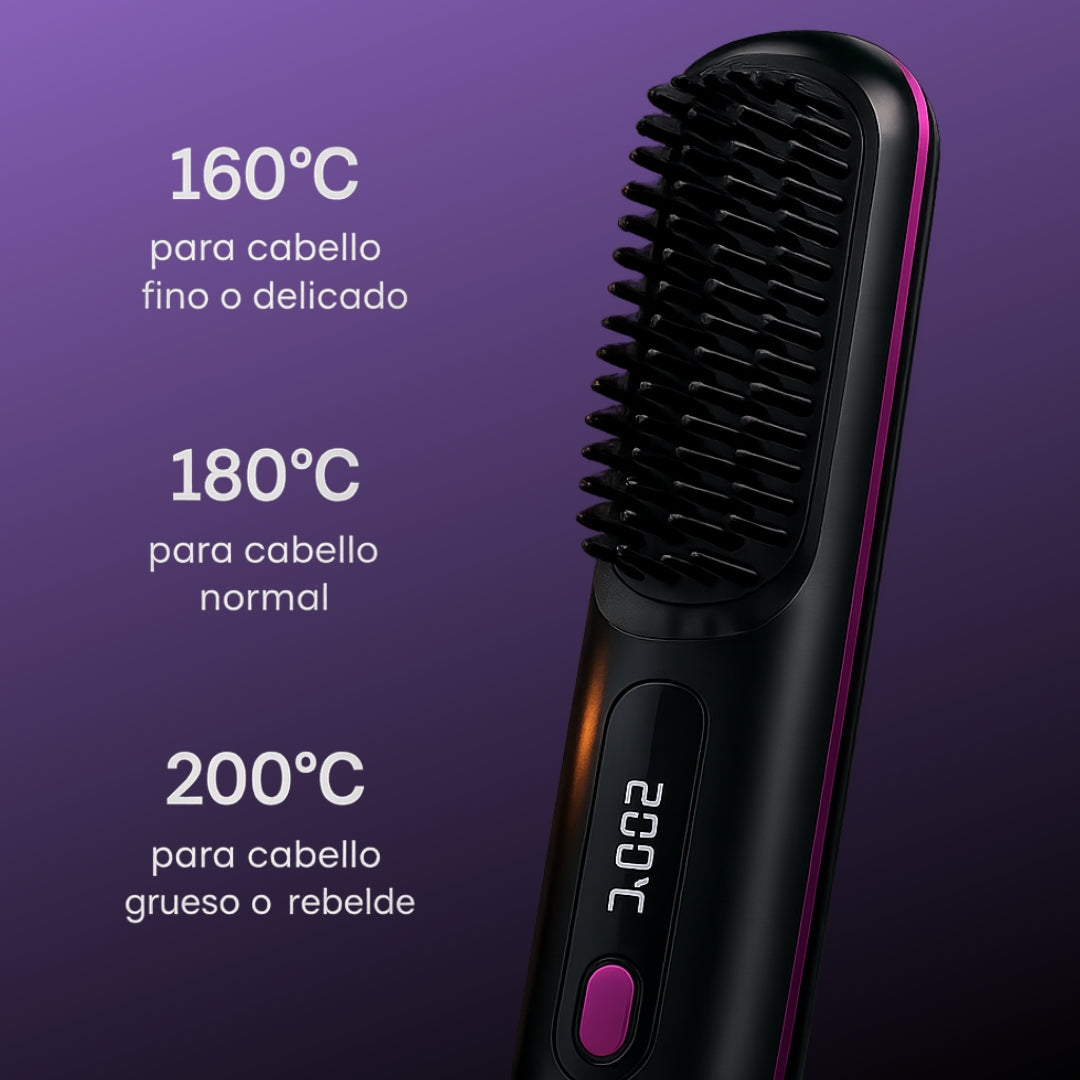 Cepillo Alisador SilkWave®️ — Brillante y sin frizz en minutos