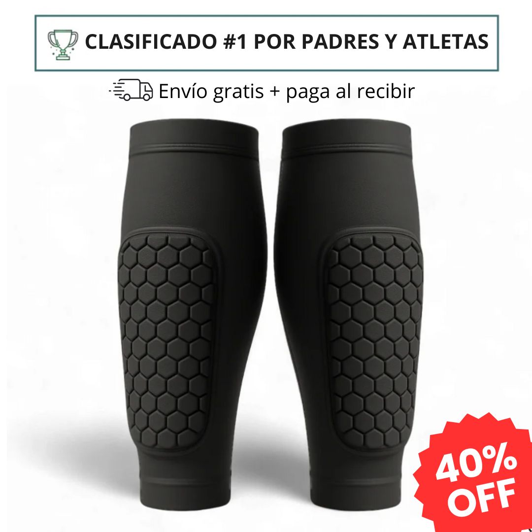 ImpactGuard® Protección Avanzada para tus Piernas en Cada Jugada